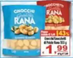 CTS Supermercati Gnocchi Gnocchetti Rana offerta