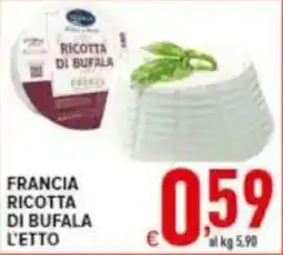 Iper Triscount Ricotta di bufala offerta