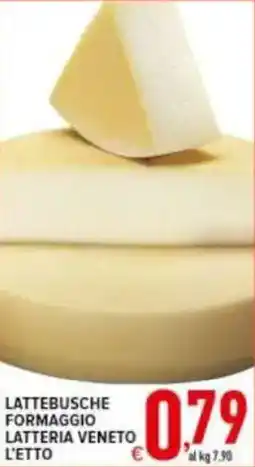 Iper Triscount Formaggio Latteria Veneto offerta