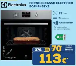 Euronics Tufano Electrolux Forno incasso elettrico offerta