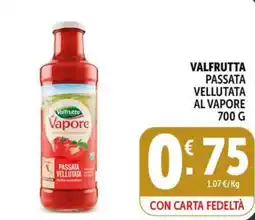 Gourmet Déco Valfrutta passata vellutata offerta