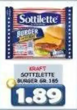 MercADone Sottilette burger offerta