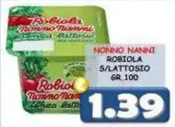 MercADone Robiola Nonno Nanni senza lattosio offerta