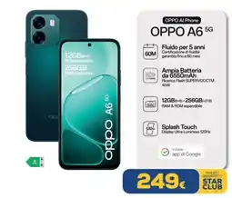 Euronics Tufano OPPO A6 5G offerta