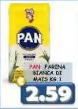 MercADone Pan farina bianca di mais ks 1 offerta