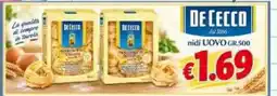 MercADone De Cecco nidi UOVO offerta