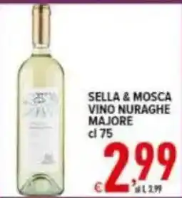 Iper Triscount Sella & Mosca Vino Nuraghe Majore offerta