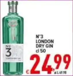 Iper Triscount Nº3 London Dry Gin offerta