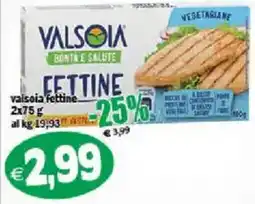 Il Castoro Supermercati Valsòia fettine offerta