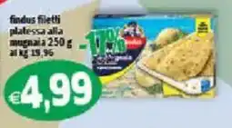 Il Castoro Supermercati findus filetti platessa alla mugnaia offerta