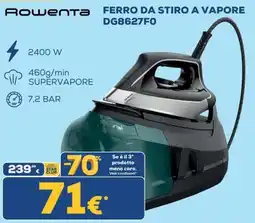 Euronics Tufano Rowenta Ferro da stiro a vapore offerta