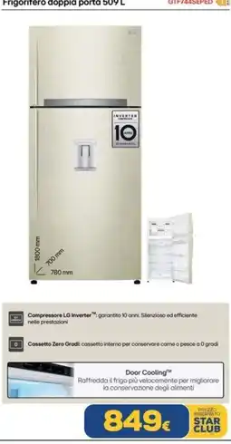 Euronics Tufano Frigorifero doppia porta 509 L offerta