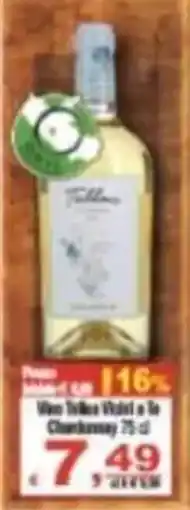 CTS Supermercati Vino Tinto Vidal e Chardonnay offerta