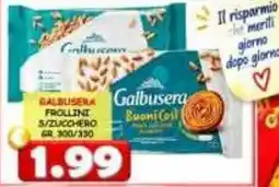 MercADone Galbusera Frollini s/zucchero offerta