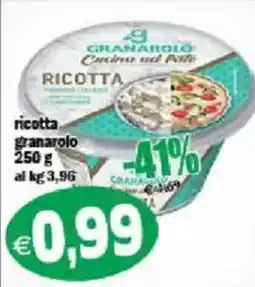 Il Castoro Supermercati Ricotta Granarolo offerta