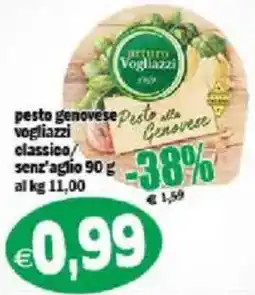 Il Castoro Supermercati Pesto alla Genovese Vogliazzi offerta