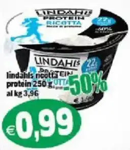 Il Castoro Supermercati Lindahls ricotta protein offerta