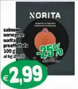 Il Castoro Supermercati Salmone norvegese norita offerta