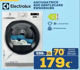 Euronics Tufano Electrolux Asciugatrice 600 Gentecare offerta