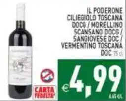 Pim Supermercati Il podere ciliegio toscana offerta