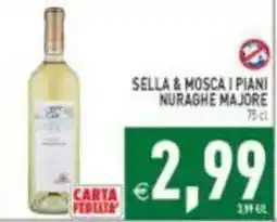 Pim Supermercati Sella & Mosca I Piani Nuraghe Majore offerta
