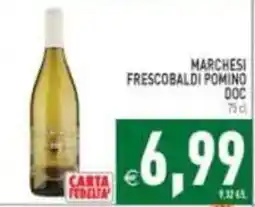 Pim Supermercati Marchesi Frescobaldi Pomino DOC offerta