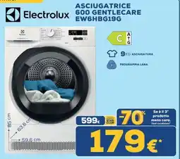 Euronics Tufano Electrolux Asciugatrice 600 Gentecare offerta
