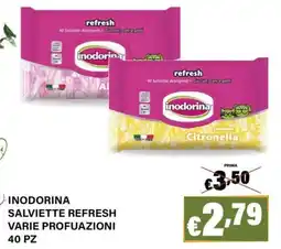 Zoomiguana Inodorina salviette refresh offerta