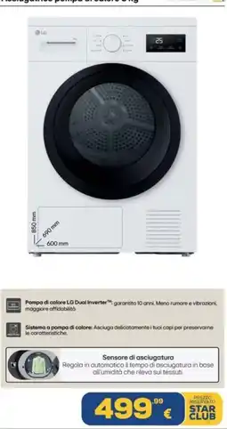 Euronics Tufano Pompa di calore LG offerta