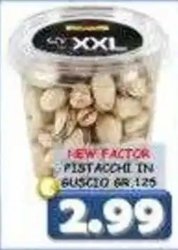 MercADone New Factor Pistacchi in guscio offerta