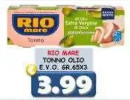 MercADone Rio Mare tonno olio e.v.o. offerta