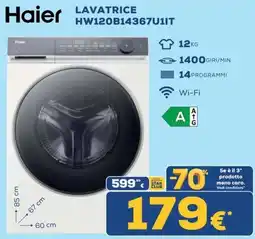 Euronics Tufano Haier Lavatrice offerta