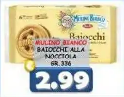 MercADone Mulino Bianco Baiocchi alla nocciola offerta