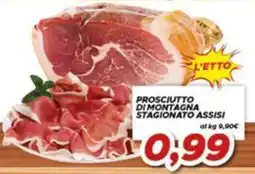 MA Supermercati Prosciutto di montagna stagionato assisi offerta