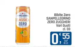 Ottimo Market Sanpellegrino classica zero offerta