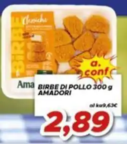 MA Supermercati Birbe di pollo Amadori offerta