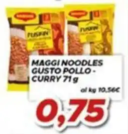 MA Supermercati Maggi Noodles Gusto Pollo - Curry offerta