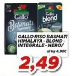 MA Supermercati Gallo riso basmati offerta