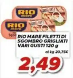 MA Supermercati Rio mare filetti di sgombro grigliati offerta