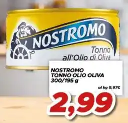 MA Supermercati Nostromo tonno olio oliva offerta