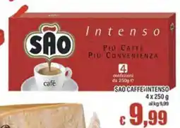 Top Supermercati Sao caffè intenso offerta