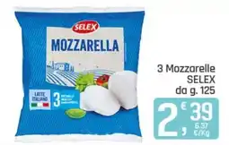 Ottimo Market Mozzarella SELEX offerta