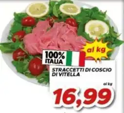 MA Supermercati Straccetti di coscio di vitella offerta
