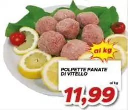 MA Supermercati Polpette panate di vitello offerta