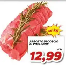 MA Supermercati Arrosto di coscio di vitellone offerta