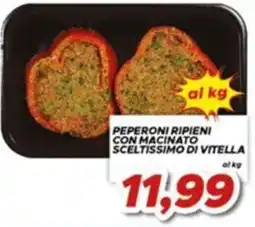 MA Supermercati Peperoni ripieni con macinato sceltissimo di vitella offerta