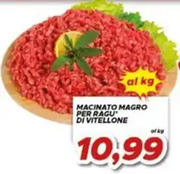 MA Supermercati Macinato magro per ragu' di vitellone offerta