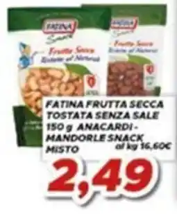 MA Supermercati Fatina frutta secca tostata senza sale offerta