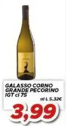 MA Supermercati Galasso Corno Grande Pecorino offerta