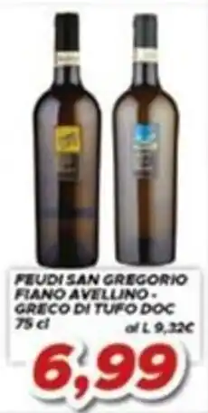 MA Supermercati Feudi San Gregorio Fiano Avellino - Greco di Tufo DOC offerta